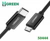 cap-sac-du-lieu-usb-type-c-to-micro-usb-dai-1m-ugreen-50444-cao-cap - ảnh nhỏ  1