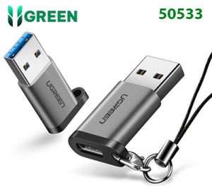 Đầu chuyển đổi USB 3.0 to USB type-C chính hãng Ugreen 50533 cao cấp