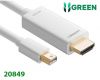 cap-minidisplayport-thunderbolt-to-hdmi-dai-1-5m-do-phan-giai-4k-ugreen-20849-chinh-hang - ảnh nhỏ  1