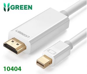 Cáp chuyển đổi MiniDisplayPort to HDMI 2M cho Macbook air, Macbook Pro 10404 Ugreen Chính hãng