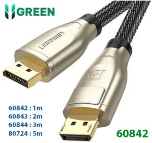 Cáp Displayport 1.4 dài 1m hỗ trợ 8K@60Hz chính hãng Ugreen 60842 cao cấp