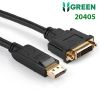 cap-chuyen-doi-displayport-to-dvi-245-am-chinh-hang-ugreen-20405-cao-cap - ảnh nhỏ  1