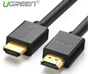 Cable HDMI 1.4 dài 0.5m 2k 4k 1.4 màu Đen Ugreen 30115 Chính Hãng