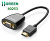 cap-chuyen-doi-hdmi-to-vga-khong-audio-ugreen-40253-cao-cap - ảnh nhỏ  1