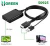 bo-chuyen-doi-hdmi-usb-sang-displayport-ho-tro-4k2k-ugreen-40238-cao-cap - ảnh nhỏ  1