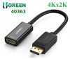 cap-chuyen-doi-displayport-to-hdmi-ho-tro-4kx2k-chinh-hang-ugreen-40363-cao-cap - ảnh nhỏ  1