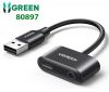 usb-soundcard-dung-cho-tai-nghe-usb-c-va-3-5mm-ugreen-80897 - ảnh nhỏ  1