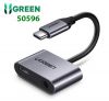 cap-chuyen-doi-usb-type-c-to-35mm-ho-tro-cong-sac-usb-c-chinh-hang-ugreen-50596-cao-cap - ảnh nhỏ  1