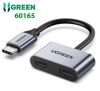 cap-chuyen-doi-usb-type-c-sang-2-usb-type-c-tai-nghe-sac-15w-ugreen-60165-cao-cap - ảnh nhỏ  1