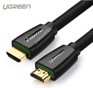 Cáp HDMI 2.0 dài 1m hỗ trợ full HD 4Kx2K chính hãng Ugreen 40408 cao cấp