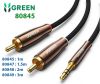 cap-audio-am-thanh-3-5mm-ra-2-rca-dai-1m-ugreen-80845-cao-cap - ảnh nhỏ  1