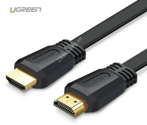 Cáp HDMI 2.0 dẹt dài 1,5m hỗ trợ 4K@60MHz chính hãng Ugreen 50819 cao cấp