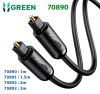 cap-quang-am-thanh-digital-optical-audio-toslink-dai-1m-ugreen-70890-cao-cap - ảnh nhỏ  1