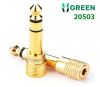 dau-chuyen-doi-am-thanh-6-5mm-sang-3-5mm-ugreen-20503-chinh-hang - ảnh nhỏ  1