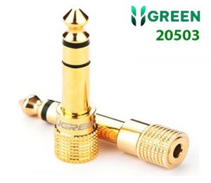 Đầu chuyển đổi âm thanh 6.5mm sang 3.5mm Ugreen 20503 chính hãng