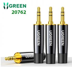 Bộ 4 chiếc Đầu hàn âm thanh giắc 3.5mm AV189 Ugreen 20762 Hàng chính hãng