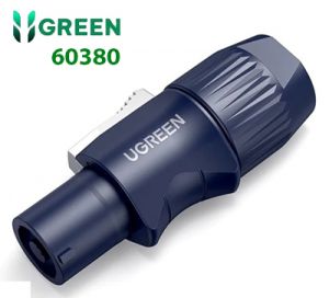 Jack cannon nối 4 chân dây NL4FC, Đầu nối loa âm thanh dạng phích cắm AV202 Ugreen 60380