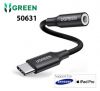 cap-usb-type-c-sang-cong-am-thanh-3-5mm-ugreen-50631-ho-tro-samsung/-ipad-pro/-surface-chinh-hang-cao-cap - ảnh nhỏ  1