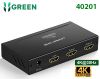 bo-chia-cong-hdmi-1-ra-2-ho-tro-full-hd-4k-2k-30hz-chinh-hang-ugreen-40201-cao-cap - ảnh nhỏ  1