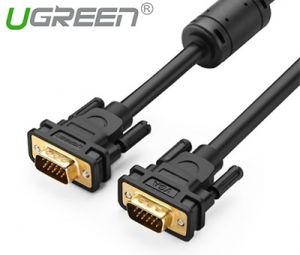 Cáp VGA 3+6C dài 2M cho Màn Hình, Máy Chiếu Chính Hãng Ugreen 11646 Cao Cấp