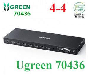 Bộ chia, gộp tín hiệu HDMI 2.0 Matrix 4 vào 4 ra Ugreen 70436 cao cấp