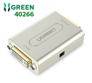 Đầu nối khuếch đại tín hiệu DVI to DVI 24+5 chính hãng Ugreen 40266 cao cấp