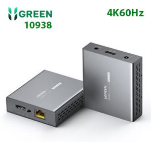 Bộ kéo dài tín hiệu HDMI 2.0 qua cáp mạng Lan 50m Ugreen 10938 hỗ trợ 4K2K cao cấp