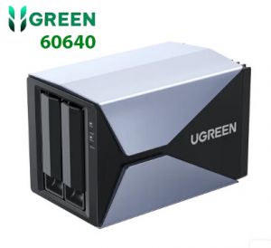 HDD Docking Station gắn 2 ổ cứng 36TB Max 2Bay 2.5\\\