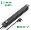 o-cam-dien-pdu-tu-rack-19-8-chau-dai-1-8m-10a-2500w-ugreen-80935-cao-cap-khong-spd-chong-set - ảnh nhỏ  1