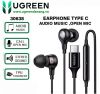 tai-nghe-nhet-trong-co-day-co-micro-va-dieu-khien-am-luong-cong-type-c-ugreen-ep103-30638 - ảnh nhỏ  1